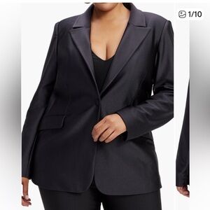 Good American Compression Blazer